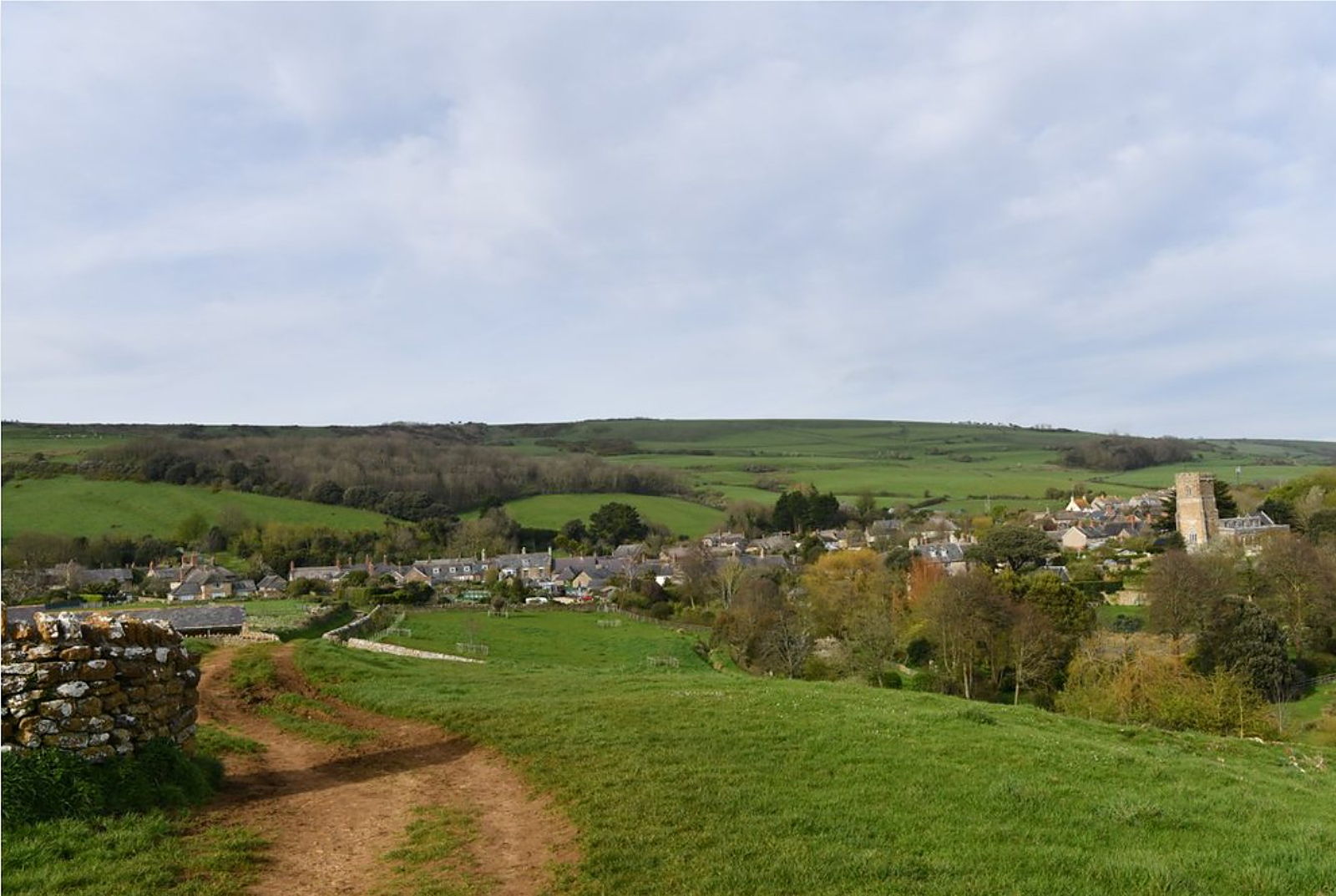 Abbotsbury from Chapel Hill
