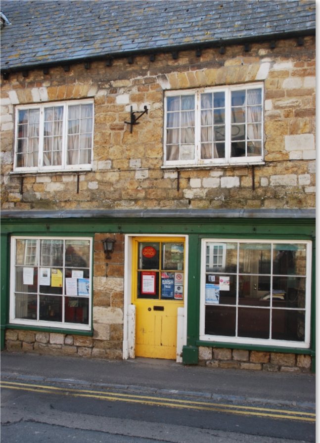 The old post office, photographed in 2010