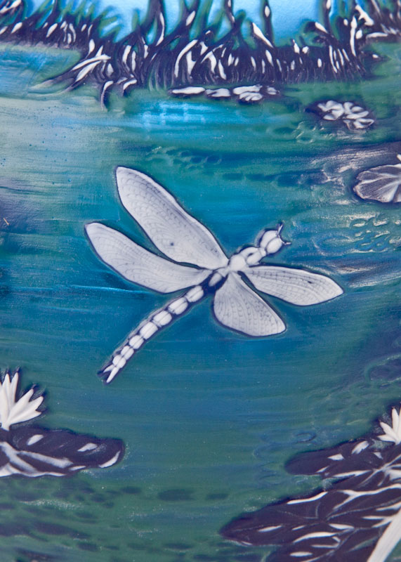 Swan Riverbank Vase